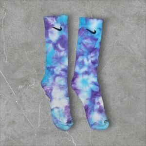 Tie dye Nike socks